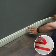 11MM Thicken Wall Skirting Line Self-adhesive Foam Baseboard Wall Sticker NBR Ceiling Decoration Mirror Picture Frame Edging Line