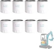 8 Pack Oil Filter for Kubota Engine D722 D782 D902 DF752 DF972 DG972, for Grasshopper Mower 321D 325