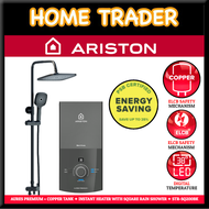 ARISTON ✦ ELECTIC INSTANT WATER HEATER WITH SQUARE RAIN SHOWER ✦ AURES PREMIUM + COPPER TANK ✦ STR-SQ200