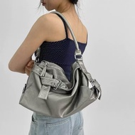 Nook & Cranny Vintage Washed Biker Bag | Baddie Aesthetic | Versatile Day-to-Night Shoulder Bag