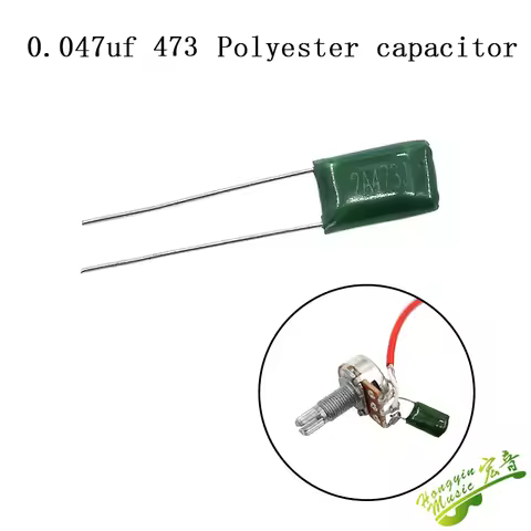 Electric guitar 0.47uF 2A473J Polyester capacitor suitable for multi-purpose active pickup accessori
