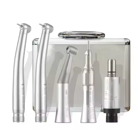 NSK Dental 1:1 Contra Angle Low Speed Direct Drive Handpiece FX Set Pana-Max2 Dental High Speed Hand