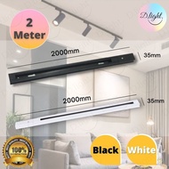 1 METER 1.5 METER 2 METER RAIL TRACK BAR LED TRACK LIGHT SPOTLIGHT LED CEILING LIGHT BLACK WHITE