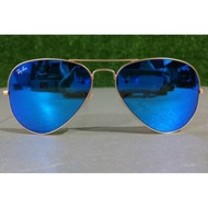 KACAMATA RAY BAN AVIATOR FASHION SPORTY LENSA ASLI KACA DIAMOND HARD POLARIZED ANTI GORES ANTI UV PR