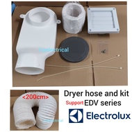 Electrolux EDV600 Dryer Air Hose & Kit Set EDV6051 / EDV7051 / EDV6552 / EDV7552 / EDV605 / EDV705 /