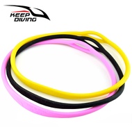 Diving Second Stage Collar Silicone Neck Strap Spare Breathing Regulator Fixed Deep Diving Technical