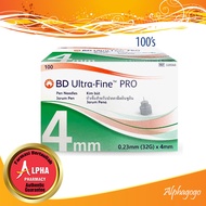 BD Ultra-Fine™ PRO 4mm Pen Needles (100's)