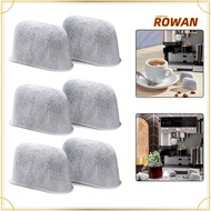 ROWANSG 6Pcs Charcoal Water Filters, Water Filtration Replacement Filters Coffee|Filters, Charcoal M