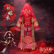 The Fifth Personality Cos Anime-Inspired Wedding Dress Costume - Halloween Ghost Bride
