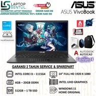 Laptop Murah Asus Vivobook A1400Ea Intel Core I3 1115G4 Ram 20Gb Ssd