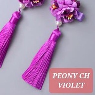 Jepit Hair Children Imlec Bond CHINA CHINA Hair CHONGSAM Pumpom RUMBAI IMPORT Funny Red PINK SINCIA