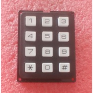 MATRIX KEYPAD Rubber 3x4 3 x 4 ELECTROT PART