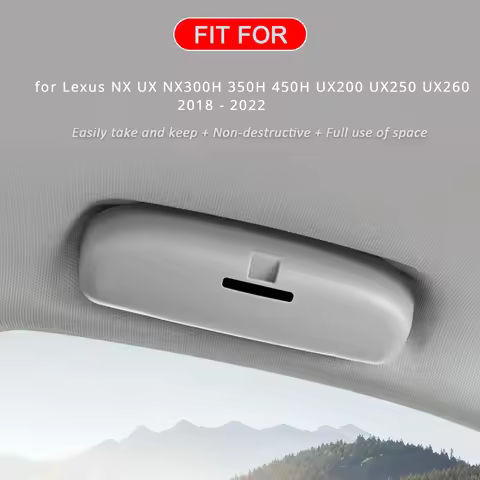 Car Glasses Case for Lexus NX UX NX300H 350H 450H UX200 UX250 UX260 2018 - 2022 Sunglasses Holder Ca