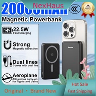 NexHaus  Magnetic Powerbank 22.5W Fast Charging 20000mAh