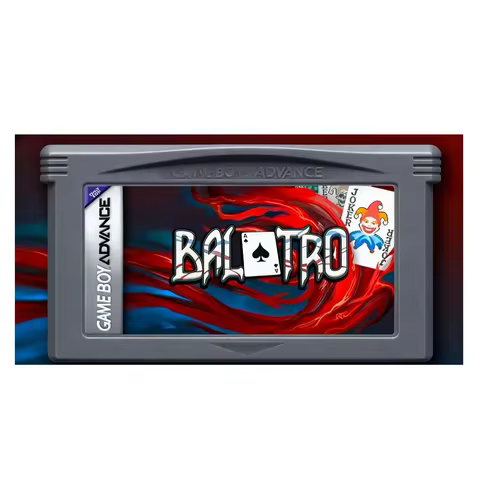 Balatro gba game card made by flash card