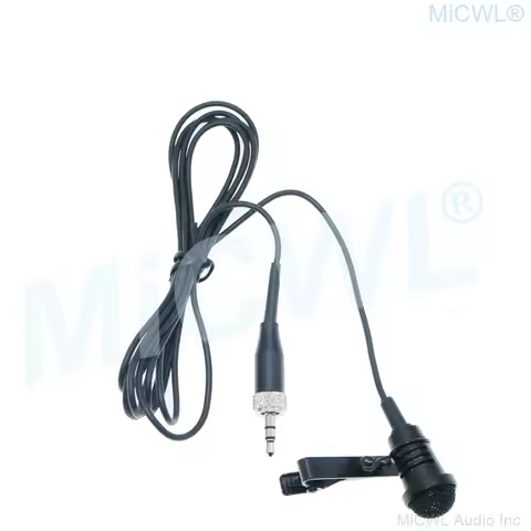 Lavalier Lapel Cardioid Audio Microphone for Sennheiser ew100 ew300 ew500 G1 G2 G3 G4 Wireless Tie C