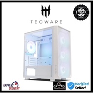 TECWARE FORGE M2 / FORGE M OMNI ARGB X3 FANS MATX GAMING DESKTOP CASE [BLACK / WHITE]
