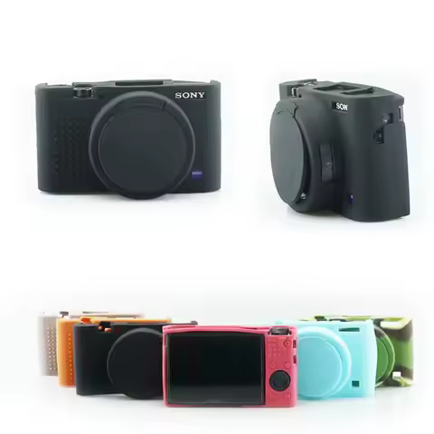 Soft Silicone Camera Case For Sony RX100 III RX100 IV RX100 V VI RX100 VII Rubber Protective Body Co