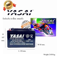 แบตเตอรี่มอเตอร์ไซด์ BIGBIKE YASAI GTZ12S 12V 9Ah แบตbigbike แบต9แอมป์ แบตมอไซ
