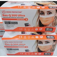 CROSS PROTECTION Res-Q 300 Ultra  4 ply FACE  MASK.