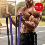 Resistance Band Assisted Pull-Up Set - Elastic Rope for Strength Training Indoors