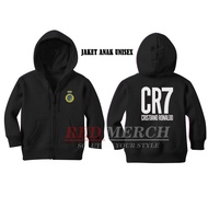 CR7 Ronaldo al nassr team football team zipper hoodie jacket