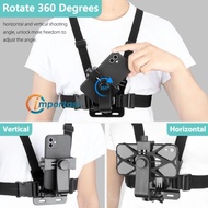 TAFFSPORT Phone Chest Mount Belt Adjustable Hape Gopro Mounting Chest Android iOS