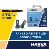 NARVA Range Direct Fit 3500K LED Headlight Bulbs Set (12V)