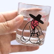 Shot Glass, Drunken Scholar Color changing Soju Tequila Liquor (3 =1 SET)