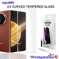 Honor Magic V3 V2 VS / X9c / 5 Pro / 4 Pro / X9b X9a 5G / 70 / 50  UV Liquid Glue 3D 9H Tempered Gla