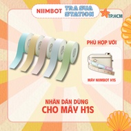 NIIMBOT color continuous label paper for H1S label printers (Niimbot label continuous)