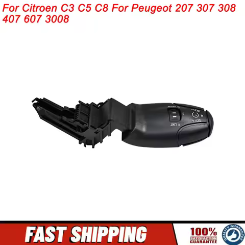 6242.Z8 For Cruise Control Stalk Switch With Speed Limit For Citroen C3 C5 C8 For Peugeot 207 307 30