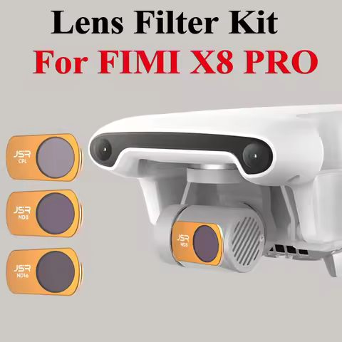 For X8SE PRO Gimbal Lens Filter Adhesive Type Lens Protector Aviation Aluminum Material UV/CPL/ND64P