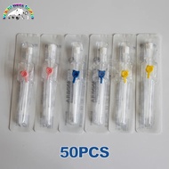 50pcs Veterinary IV cannula IV Catheter with Injection Valve Intravenous Catheter Injection Port Typ