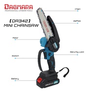 DAGMARA DA342 Mini Chainsaw Portable Electric Chainsaw Cordless Small Handheld Chain Saw Pruning Shears Chainsaw