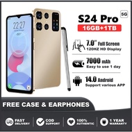 Original HP Android 7.0" HD Screen Smartphone Dual SIM 4G Phone 1 Year Warranty COD RM60 Below Handp