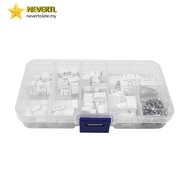 [LUMY] 230Pcs 2.0mm JST PH Connector Kit with 2/3/4/5 Pin Housing Plug Adapter Terminal