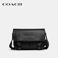COACH กระเป๋าใส่เอกสารผู้ชายรุ่น League Messenger Bag สีดำ C9157 BLK