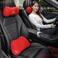 Jguj Benz Headrest Lumbar Cushion Neck Pillow E300 Benz C200 GLC A180 W212 W205 W204 Lumbar Support Headrest