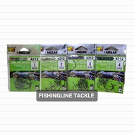 4212 WIDE GAP INLINE CIRCLE ANGLAR GALAH HOOK #1-4