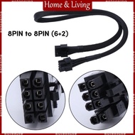 AOTO PCIe 8Pin to GPU 6+2Pin Power Adapter Cable PCIExpress to 8pin 6+2 Adapter