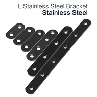 2/ 4/ 10 Pack, Flat Plate Straight Bracket Flat Metal Brace Bracket, 37/ 46/ 56/ 76/ 125/ 195mm(1.46