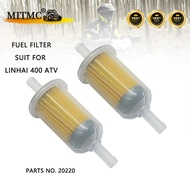2PCS /5PCS Fuel Filter For Linhai LH260 300 400 ATV Stels ATV 300B Buyang 300 FA-D300 H300  Parts Co