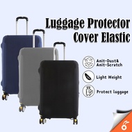 6247 LUGGAGE COVER Elastic Luggage Cover Thick Luggage Protector Bag Cover Luggage Protector Cover L