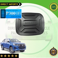 Toyota Hilux Conquest 2019 to 2020 4x2 Gas Tank Garnish Cover Matte Black ( Car Accessories )