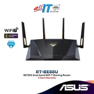 Asus Extendable BE7200 Dual Band Wifi 7 RT-BE88U Gaming Router