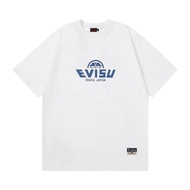 T-shirt Evisu/T-shirt Uniseks Evisu T-shirt bercetak Baju lengan pendek Atasan longgar PNHD