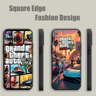 Casing For Redmi Note 9 9t 11 12 8 13 Pro Plus 4G 5G Grand Theft Auto V Games BOK03 Phone Case Squar