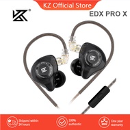 KZ EDX PRO X Ultra Linear Dynamic In Ear Earphones Hi-Fi Bass Mic Control Game Earbuds Upgraded edx 