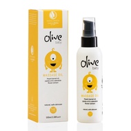 Olive Baby Massage Oil, Plant Based, NATRUE Certified, 100ml